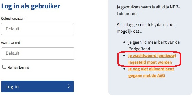 inloggen leden nbb